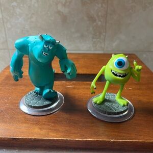 Disney Infinity Monsters Inc. Characters Mike & Sully